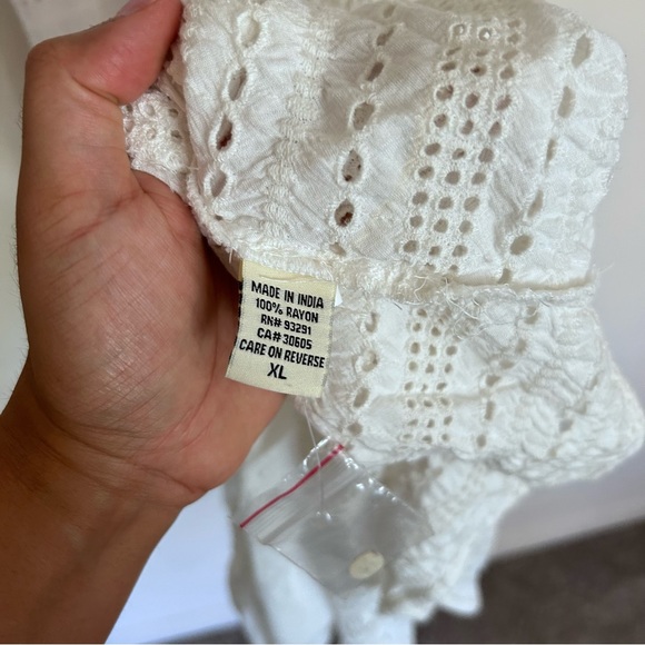 Dylan Bohème Embroidered Eyelet Dress XL - Picture 6 of 8